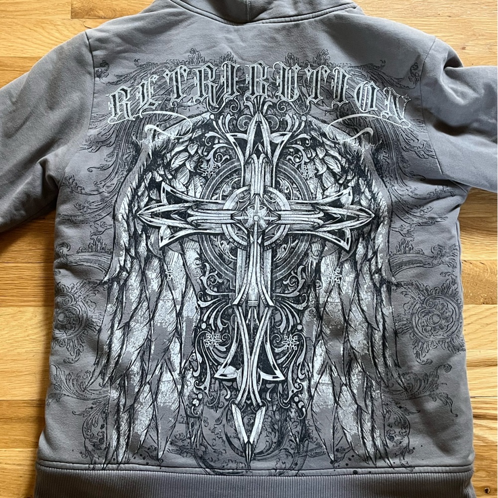 MMA Elite Gray y2k Jacket